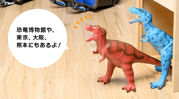 恐竜ランドセル展示（恐竜博物館・東京・大阪・熊本）